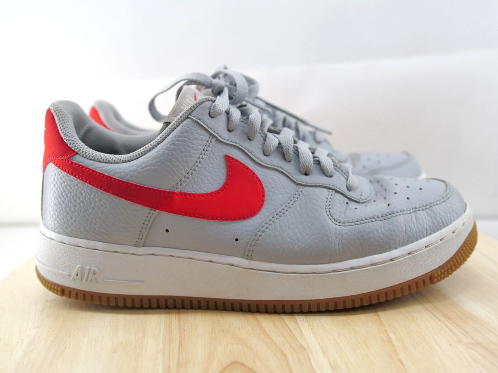 Nike Mens Air Force 1 CI0057-003 Gray Casual Shoes Sneakers Size 8